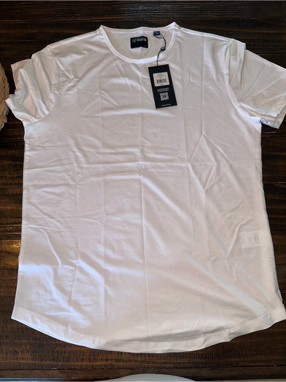 The AO Curve-Hem Tee originally the Crew Curve-Hem
